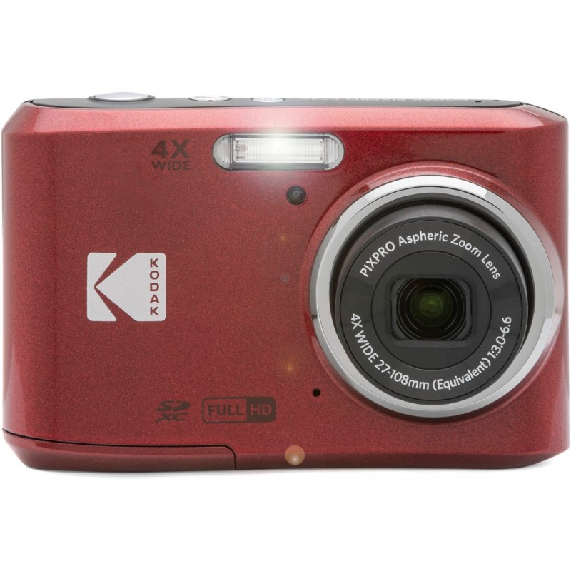 Kodak Pixpro FZ45 Digital Camera (Red)